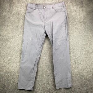Denali Pant Straight Fit Mens 38x30‎ Charcoal Sky Nylon Spandex Casual Pants